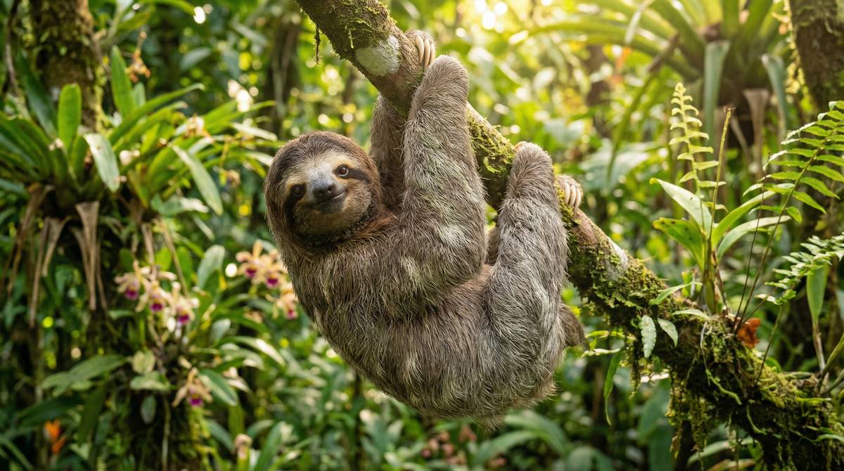 中文字幕树懒视频 - 雨林中的慢生活